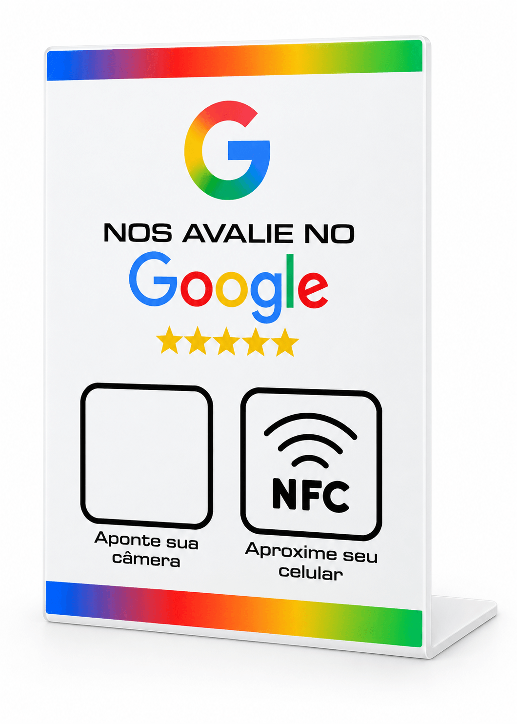 Plaquinha Aproxima Aí de Wi-Fi